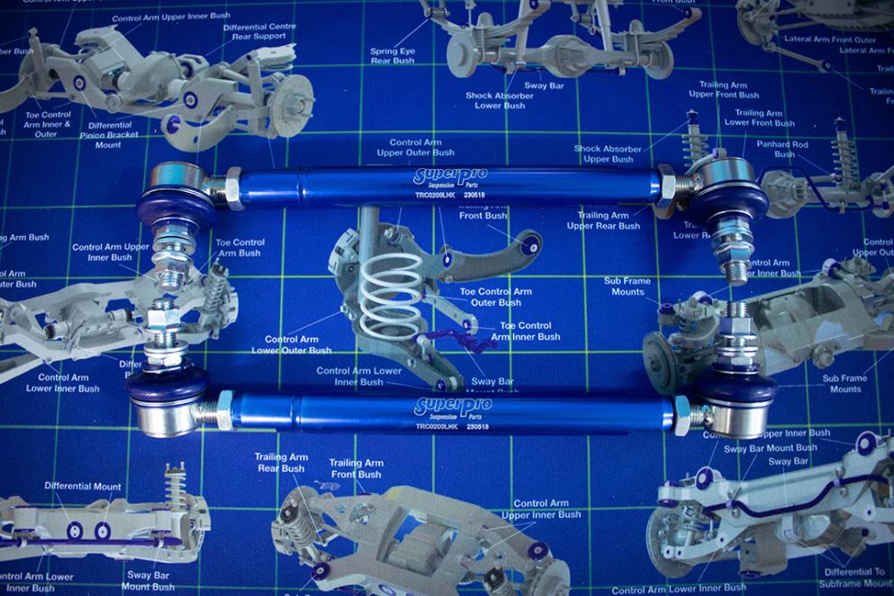 SuperPro adjustable sway bar links