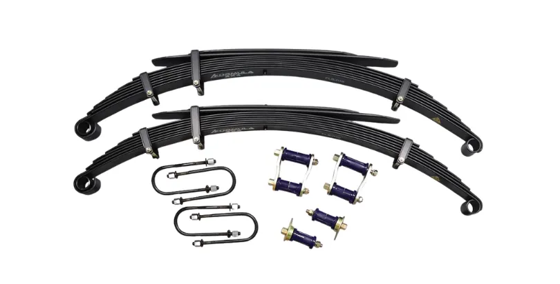 Formula 4x4 Leaf Spring Kit - approx. 50mm Lift at 0-100kg Troopy & Dual Cab & 0-200kg Single Cab to suit Toyota LandCruiser 78, 79 Series 2007-on