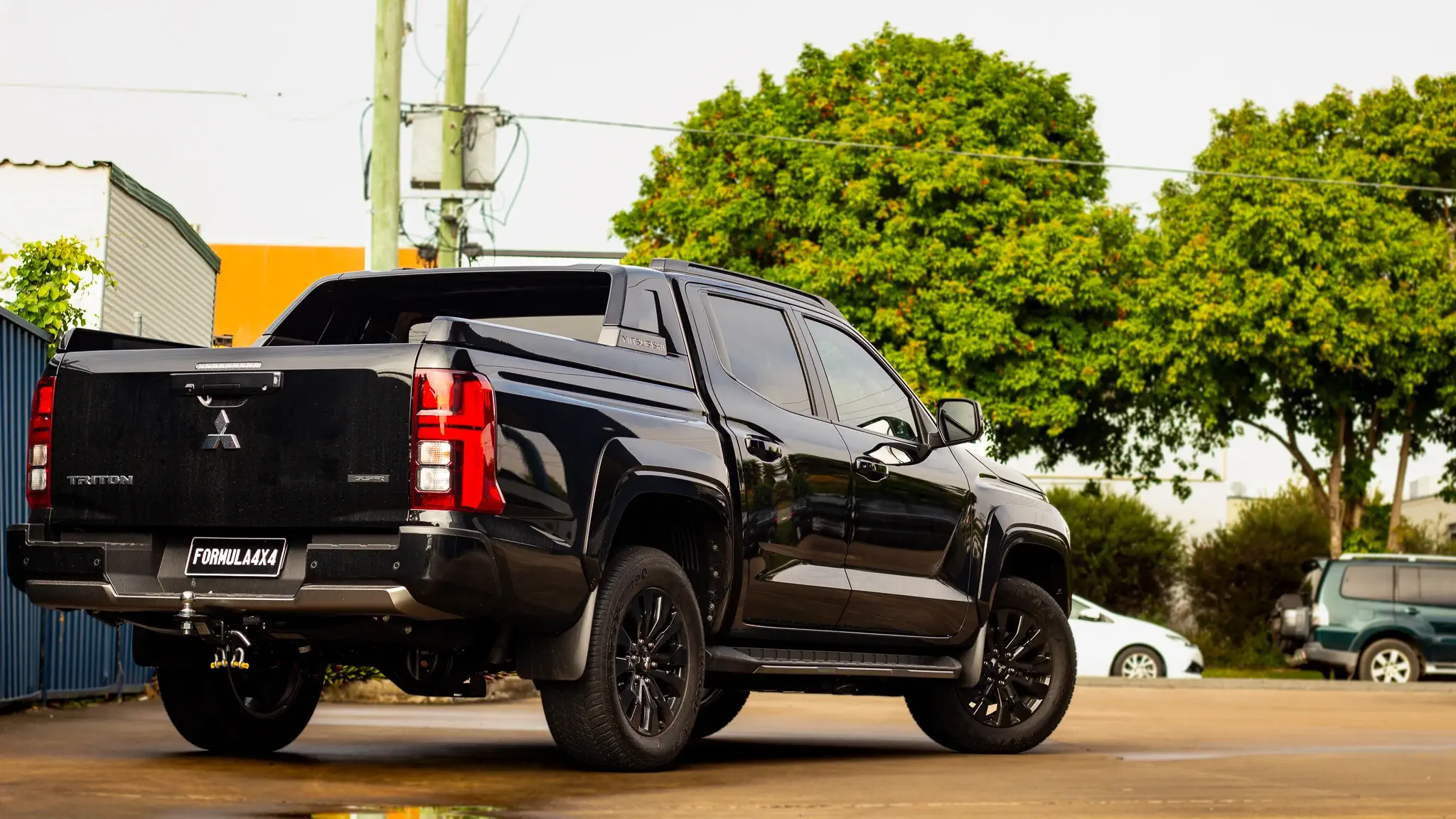 2024 Mitsubishi Triton Suspension Modifications