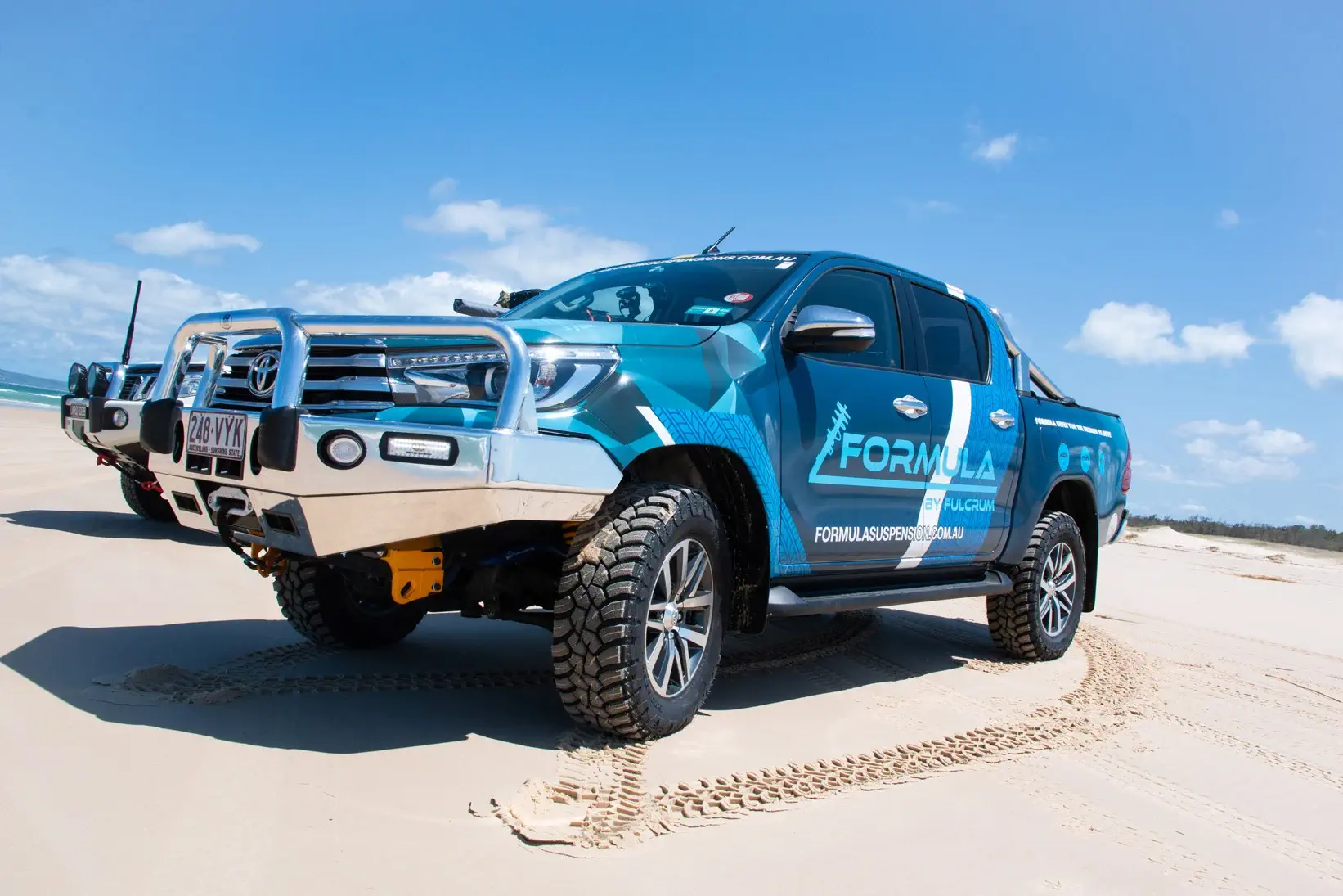 Formula 4x4 Hilux on Fraser Island