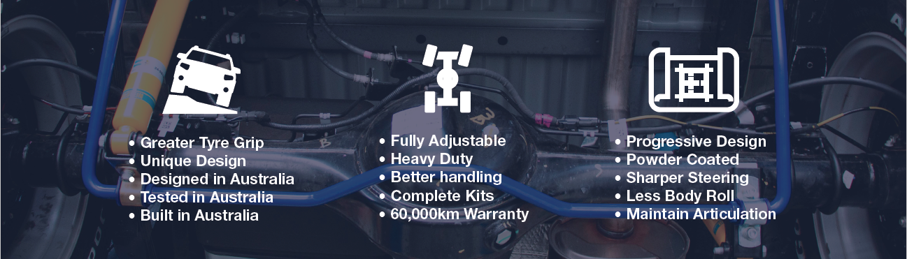 SuperPro 4x4 Sway Bars