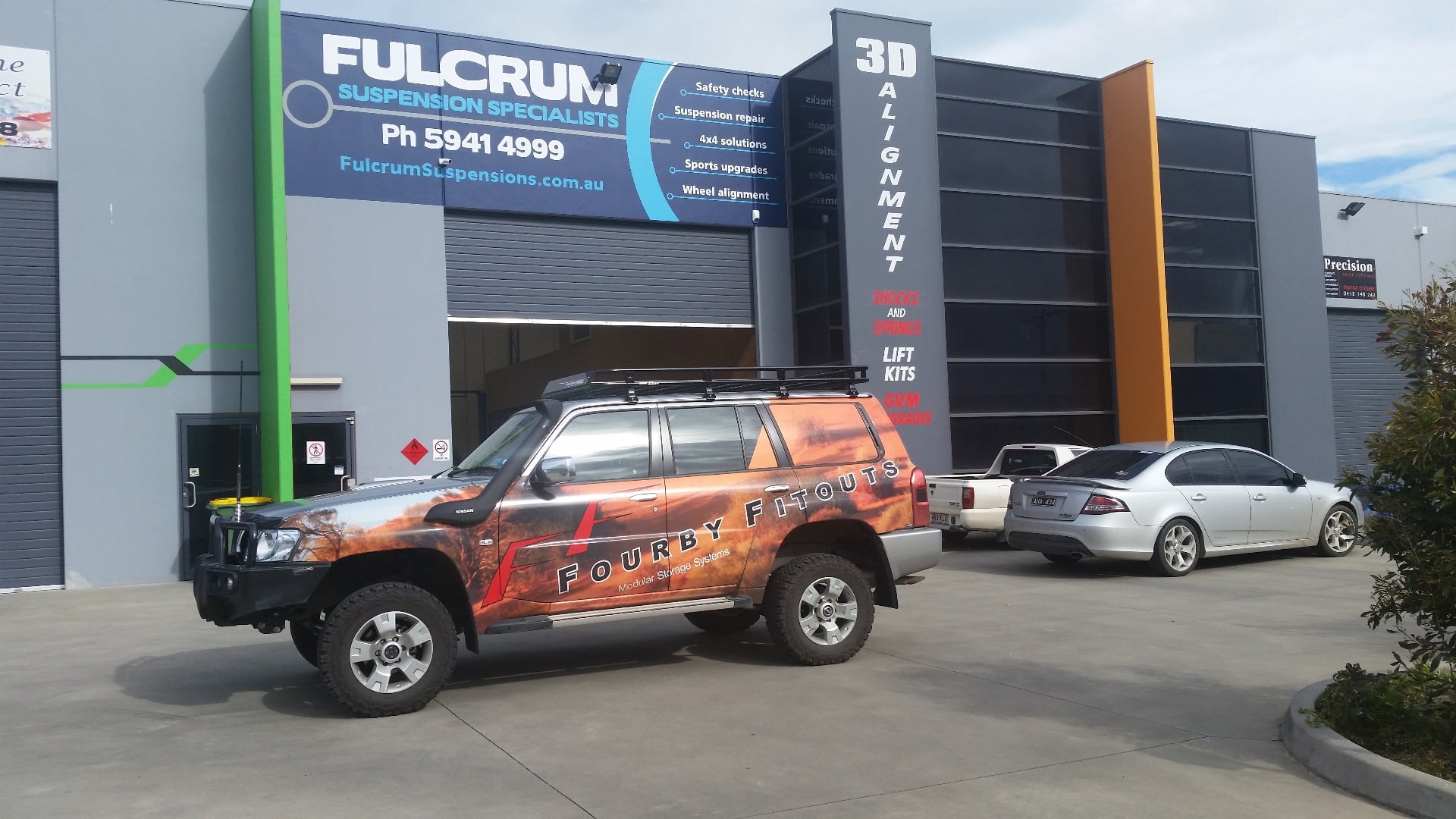 Bilstein Lift Kit fitted to a Nissan Patrol
