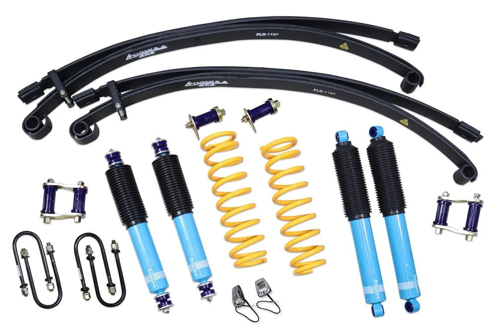 3950kg Formula 4x4 GVM Upgrade Kit to suit Toyota LandCruiser 79 Series 2007-2022