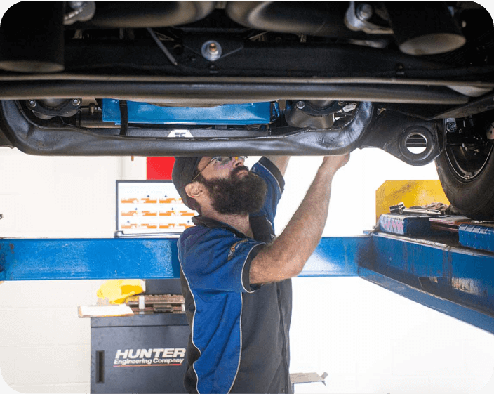 Under Vehicle Component Inspection