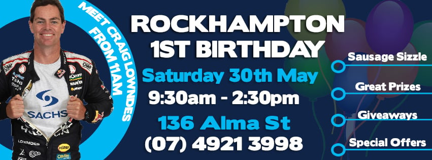 Rockhampton first Birthday