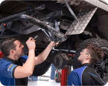 Under Vehicle Component Inspection